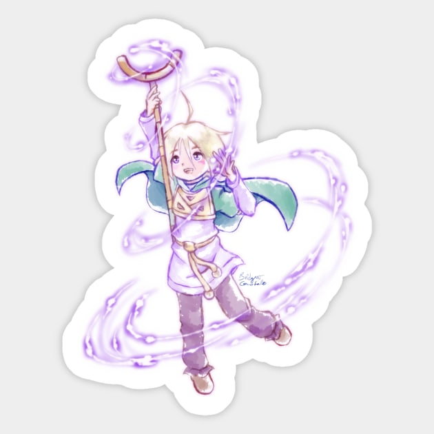 Golden Sun Ivan Sticker by BonBonBunny